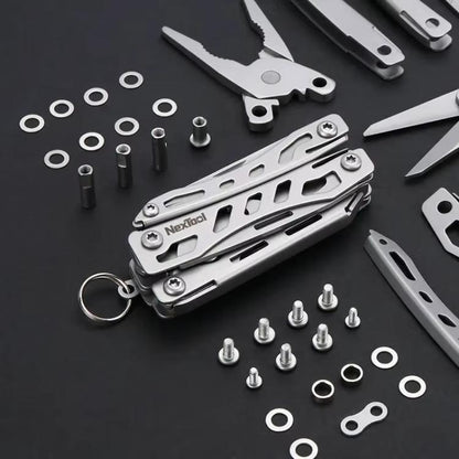 NexTool Mini Flagship Multifunctional Pliers 10 In 1 EDC Keychain Multitool Mini Pocket Knife
