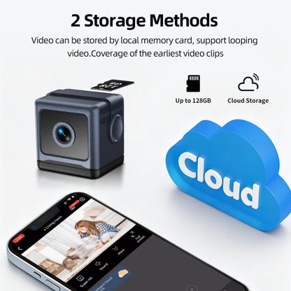 Motion Detection Smart Alarm Wireless Connected Mini Battery Camera, W03
