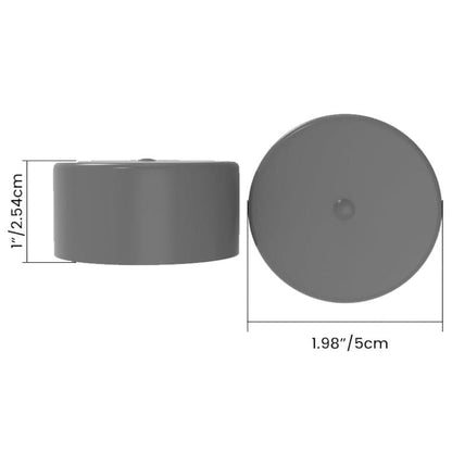 1.98 Inch Bearing Protector Cover Lubricator Rubber Cap, 4pcs Bearing Protector Cover