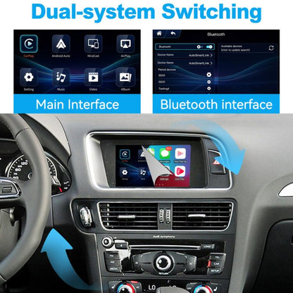 JOYEAUTO WZAU Wireless CarPlay Module Decoder, For Audi A4L/A5/Q5/B8 Without MMI 2010-2016, For Audi A3MMI 2012-2018, 2016-2018 A4/A5/Q2/Q7/B9, For Audi A1/Q3 MMI 2G 3G 2012-2018, For Audi A6/A7/A8 MIB，MMI，RMC 2012-2017                                 ...