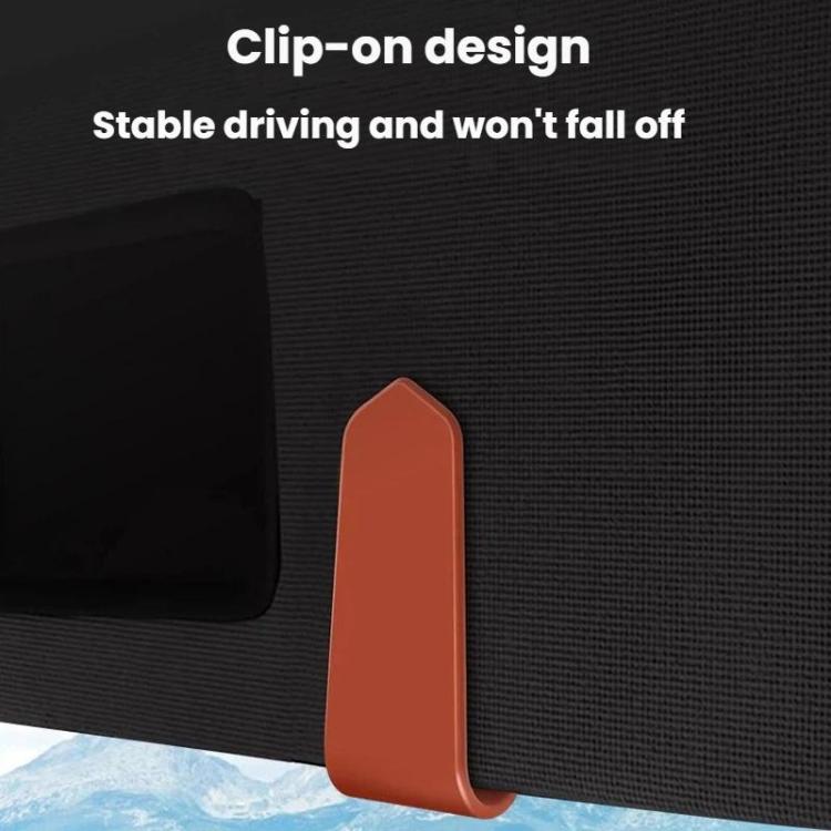 Car Sun Visor Ticket Glasses Clip