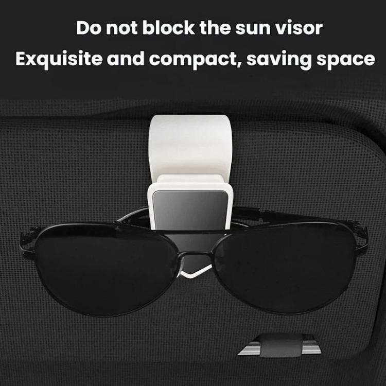 Car Sun Visor Ticket Glasses Clip
