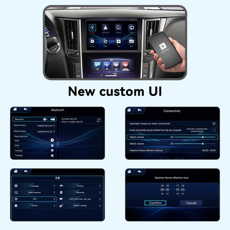 Wireless CarPlay Module Decoder, For Infiniti Q50/Q60/Q50L/QX50 2015-2019 JOYEAUTO WZIN-1, For Infiniti QX60/Q70 2015-2019 JOYEAUTO WZIN-2, For Infiniti QX70/Q70 Low 2017-2019 JOYEAUTO WZIN-3, For Infiniti Q50/Q60/Q50L 2013-2015 JOYEAUTO WZIN-4        ...