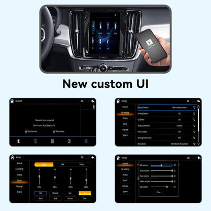JOYEAUTO WZVO Carplay Decoder Android Auto Module Box, For Volvo S60/XC60/V60/S80/V40 2014-2019, For Volvo S60/S90/V60/V90/XC40/XC60 2018-2022