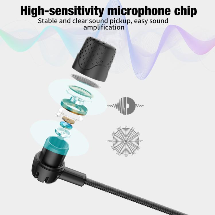 K-06 2.4G Head-Mounted Wireless Microphone Amplifier Headset, 1 in 1, 1 in 2