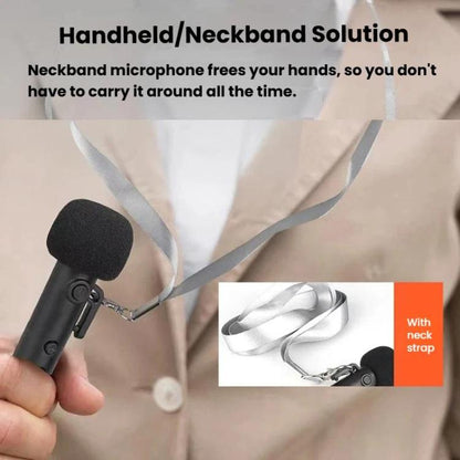 DIYO-1136 Handheld Wireless Condenser Microphone With Power Display Teaching Microphone & Voice Amplifier, 1 in 1 6.5mm, 1 in 2 6.5mm, 1 in 1 3.5mm, 1 in 2 3.5mm