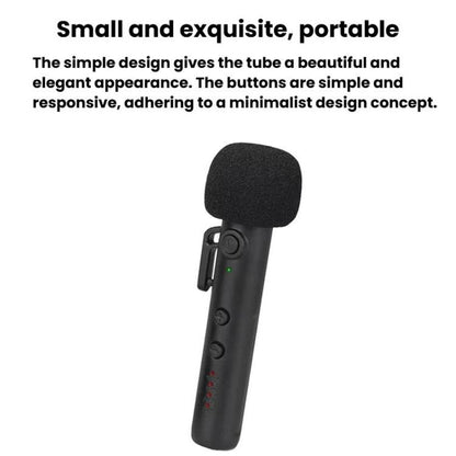 DIYO-1136 Handheld Wireless Condenser Microphone With Power Display Teaching Microphone & Voice Amplifier, 1 in 1 6.5mm, 1 in 2 6.5mm, 1 in 1 3.5mm, 1 in 2 3.5mm