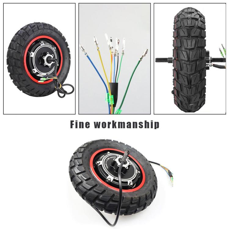 For KUGOO M4 / M4 PRO Electric Scooters Inflatable Off-Road Tire With Rear Wheel Motor Hub, 500W, 800W