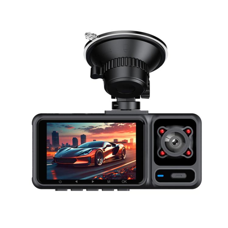 2-Inch WIFI Mobile Phone Playback 4K HD Night Vision Dashcam, Front+Interior, Front+Interior+Rear, Front+Interior+Rear+32g, Front+Interior+Rear+64g