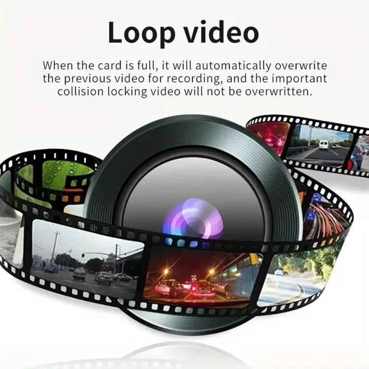 2-Inch WIFI Mobile Phone Playback 4K HD Night Vision Dashcam, Front+Interior, Front+Interior+Rear, Front+Interior+Rear+32g, Front+Interior+Rear+64g