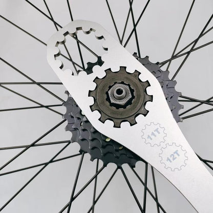 BIKERSAY Cassette Freewheel Removal Tool 11T/12T Flywheel Fixed Wrench