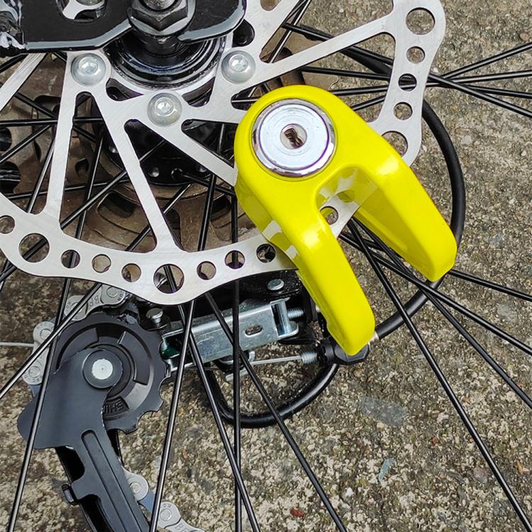 Universal Disc Brake Lock Anti-Theft Security Lock for Bicycles, E-Bikes, and Motorcycles with Disc Brakes