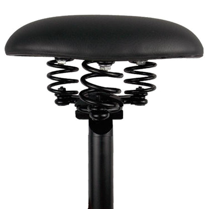 BIKERSAY Noseless MTB Saddle with Spring Shock Absorption Pressure Relief Comfort Bicycle Seat for Mountain Road Bike