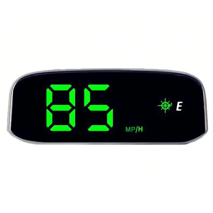 Solar-Powered Wireless Electronic Dog Speed Meter Head-Up Display, KM/H, MP/H