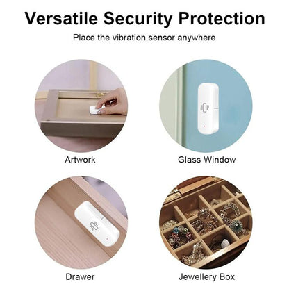 Smart Zigbee Vibration Motion Sensor App Control Security Protection Motion Shock Alarm, ZG-103ZL