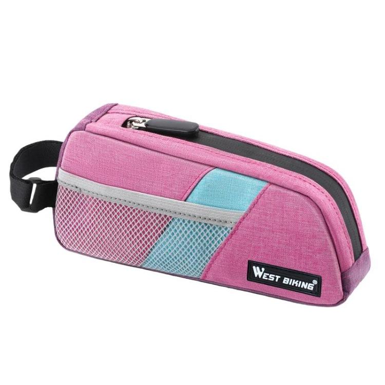 WEST BIKING YP0707429 Portable Large-Capacity Bike Top Tube Bag Road Bike Cycling Gear