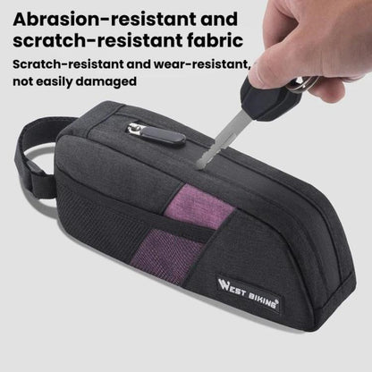WEST BIKING YP0707429 Portable Large-Capacity Bike Top Tube Bag Road Bike Cycling Gear