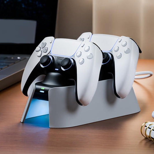 Pour ipega KD28 Station de charge rapide portable pour PS5 Double chargeur de manette de jeu, KD28
