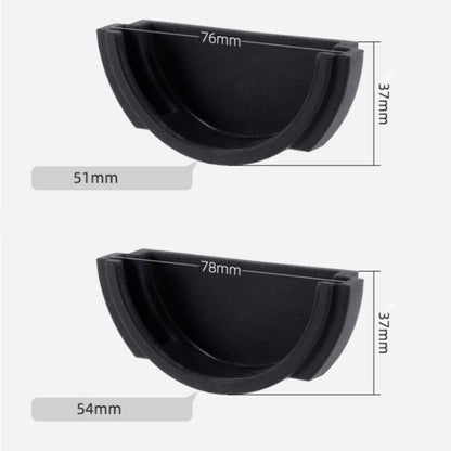 Coffee Portafilter Wall Mount Holder Espresso Machine Group Handle Wall Rack, 51mm, 54/58mm