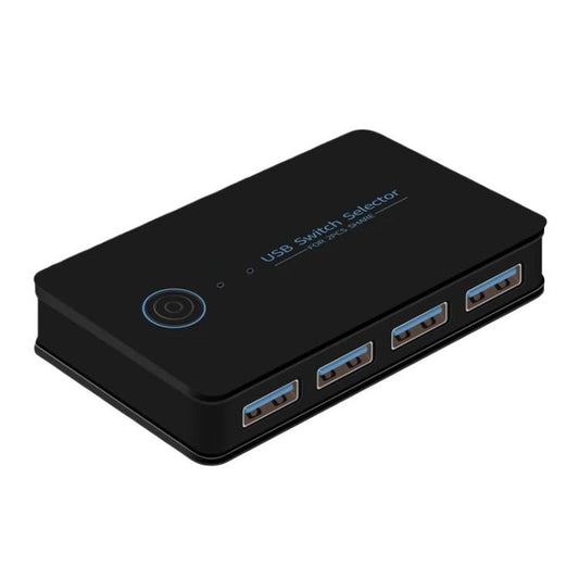 KM-U204A Computer Sharing Switch Keyboard, Mouse, USB & Printer Hub, USB 3.0 2 Input 4 Output, USB 3.0 2 Input 1 Output, USB 2.0 2 Input 4 Output, USB 2.0 2 Input 1 Output