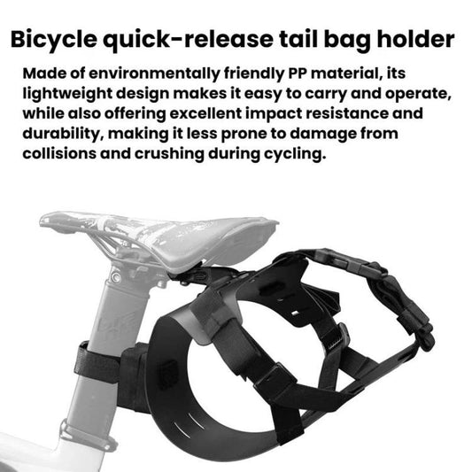 ENLEE EN-S26 Bike Quick-Release Saddle Bag Mount MTB & Road Bike Saddle Bag Holder