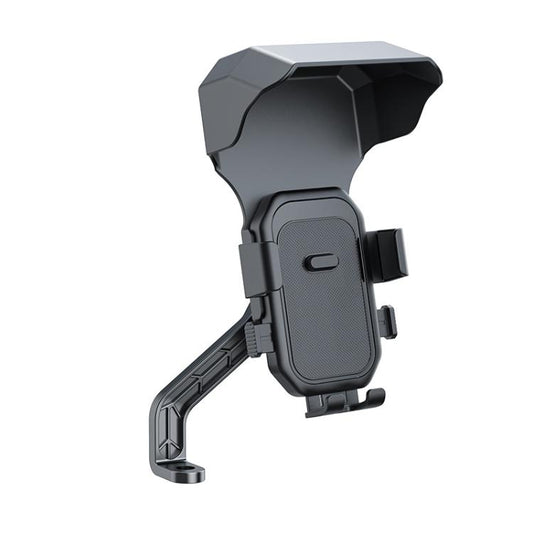 Soporte universal para teléfono móvil con montaje en espejo retrovisor para motocicletas y bicicletas.