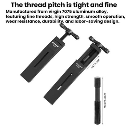 Outil de réinitialisation de piston d'étrier de frein ENLEE Outil d'entretien d'étrier de frein à disque hydraulique
