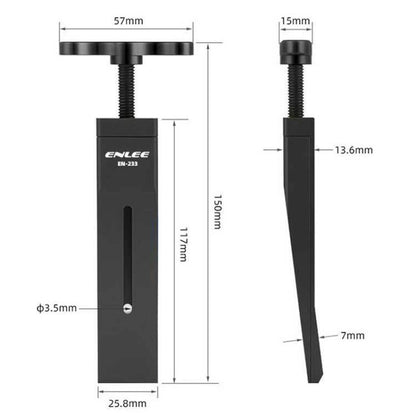 Outil de réinitialisation de piston d'étrier de frein ENLEE Outil d'entretien d'étrier de frein à disque hydraulique