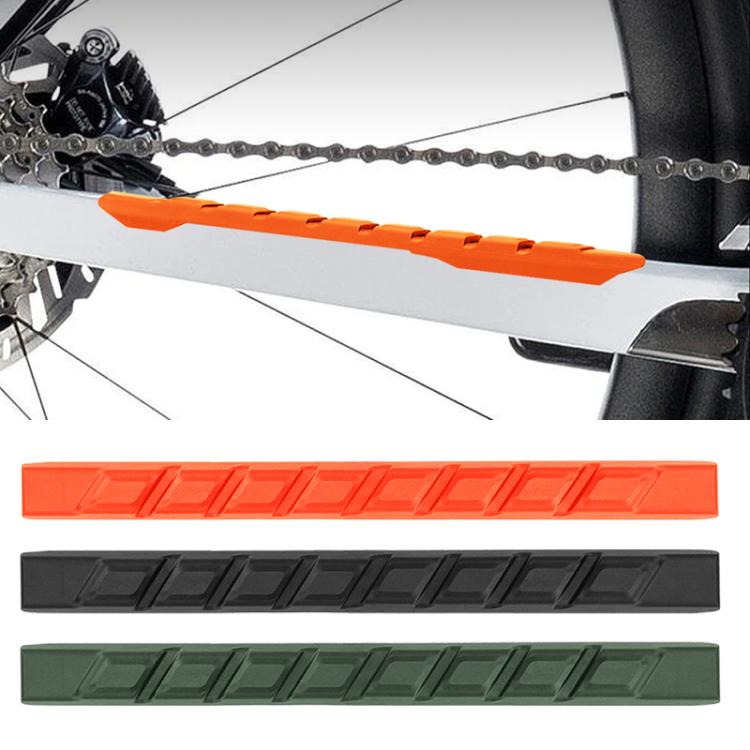 ENLEE TPU-01 Bande de protection anti-rayures pour chaîne de vélo, autocollant antichoc anti-rayures pour tube diagonal
