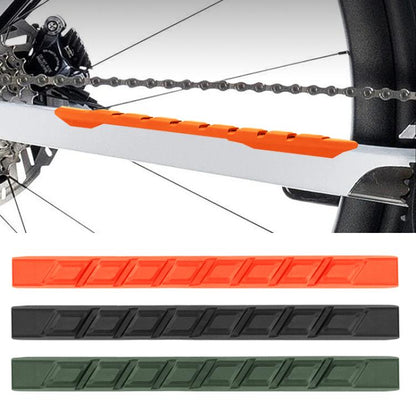 ENLEE TPU-01 Bande de protection anti-rayures pour chaîne de vélo, autocollant antichoc anti-rayures pour tube diagonal