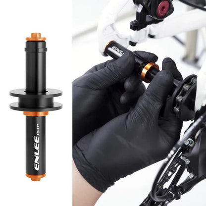 ENLEE EN-237 Support de Chaîne Vélo Universel pour Axe à Dégagement Rapide et Axe Traversant, EN-237