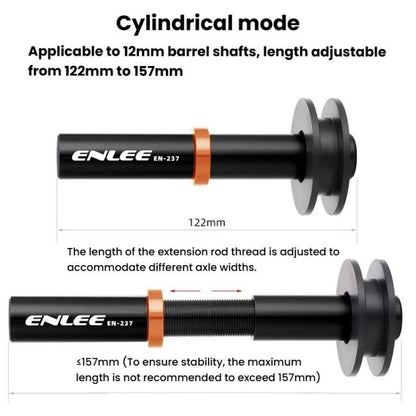 ENLEE EN-237 Support de Chaîne Vélo Universel pour Axe à Dégagement Rapide et Axe Traversant, EN-237