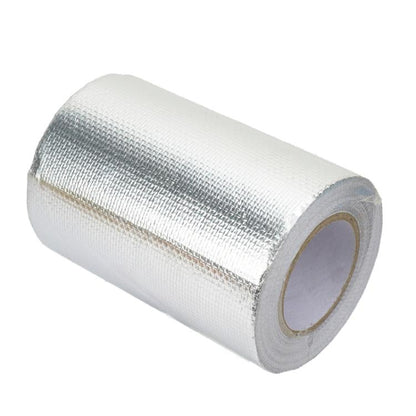 Auto Engine Intake Manifold Turbocharger Heat Insulation Aluminum Foil Tape, 5x1000cm Gold, 5x1000cm Silver, 10x500cm Gold, 10x500cm Silver, 10x1000cm Gold, 10x1000cm Silver