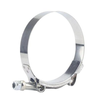 Automotive Motorcycle Muffler Exhaust Pipe Clamp Stainless Steel T-Type Heavy-Duty Clamp, 2 inch 51-61mm, 2.5 inch 64-74mm, 3 inch 77-87mm, 4 inch 102-112mm
