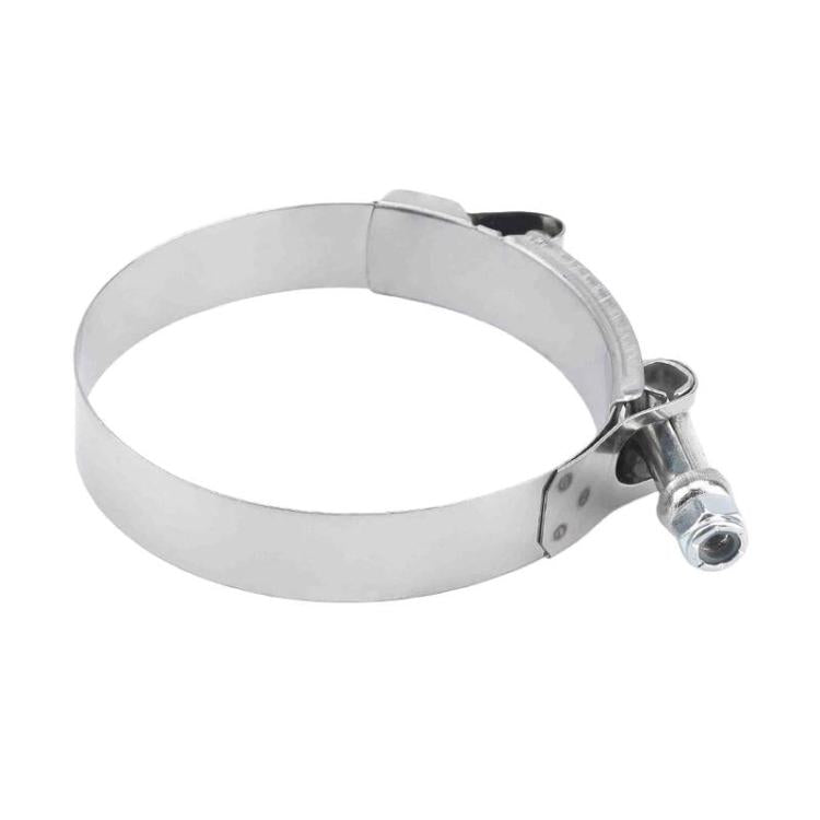 Automotive Motorcycle Muffler Exhaust Pipe Clamp Stainless Steel T-Type Heavy-Duty Clamp, 2 inch 51-61mm, 2.5 inch 64-74mm, 3 inch 77-87mm, 4 inch 102-112mm