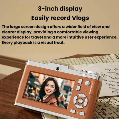 M11 3 Inch 4K Retro HD Camera Student CCD Digital Point-And-Shoot Camera