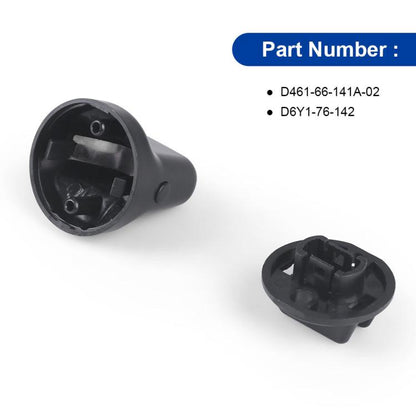 D461-66-141A-02 D6Y1-76-142 Keyless Ignition Start Switch Knob Cover And Insert, For Mitsubishi Lancer 2008-2017 / Outlander 2007-2013, D461-66-141A-02 D6Y1-76-142