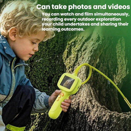 IP67 Waterproof Portable Endoscope 2.4 Inch Screen Student Magnifying Glass For Nature Exploration, G21