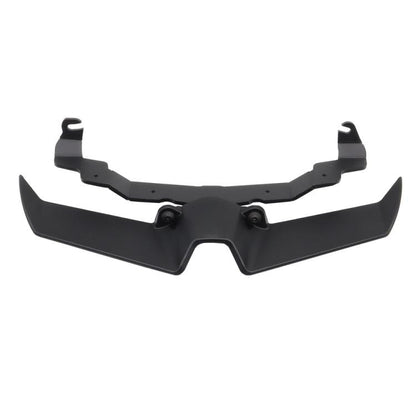 For Yamaha MT-10 / MT-10 SP Front Headlight Bird Beak Fairing Lower Cover Spoiler, Black, Carbon Fiber