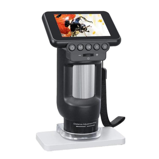 H013 2.8 Inch Digital Handheld HD Portable Electronic Microscope Rechargeable Kids Microscope With Light