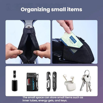 WEST BIKING YP0707430 Bike Portable Top Tube Bag Cycling Triangle Storage Bag