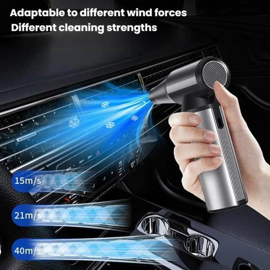 Brosse d'aspirateur de voiture sans balais, sans fil, mini souffleur d'extérieur surpuissant, W16