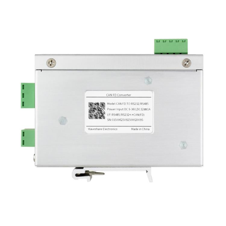 Convertisseur de protocole CAN FD WAVESHARE Compatible avec les protocoles CAN 2.0A/2.0B Prend en charge le montage sur rail DIN, 32599