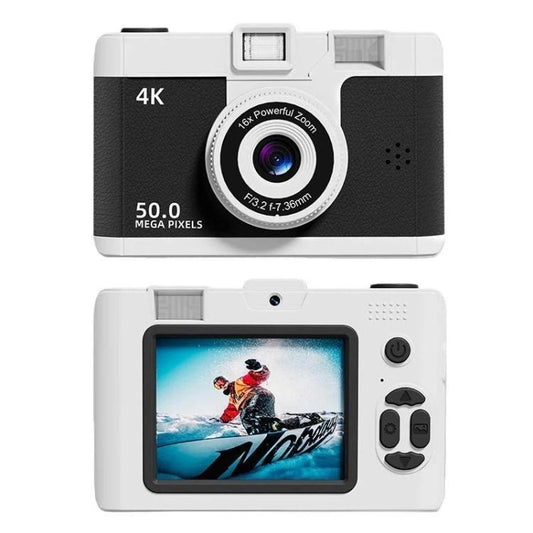 M16 Caméra numérique HD WiFi 2,4 pouces Mini appareil photo CCD avec double caméra avant et arrière