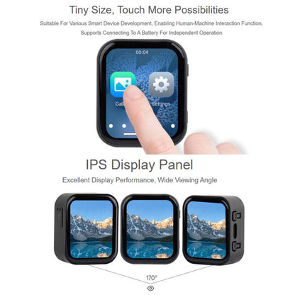 WAVESHARE ESP32-S3 1.83-Inch Touch LCD Development Board With 240x284 Resolution Onboard Audio Codec Chip, Without Battery, With Battery