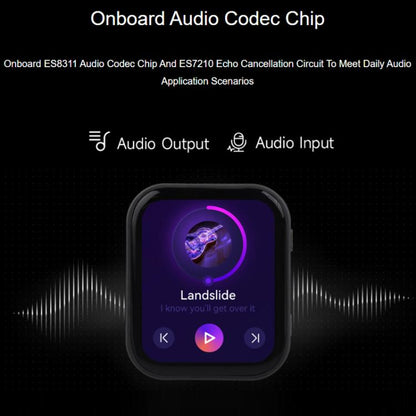 WAVESHARE ESP32-S3 1.83-Inch Touch LCD Development Board With 240x284 Resolution Onboard Audio Codec Chip, Without Battery, With Battery