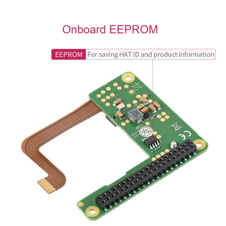 Carte d'extension d'interface Pi5 PCIe vers M.2 version compacte originale WAVESHARE Raspberry Pi