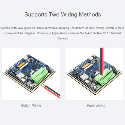 WAVESHARE RP2350 High-Performance Development Board 480 X 480 Resolution, Without Touch Screen