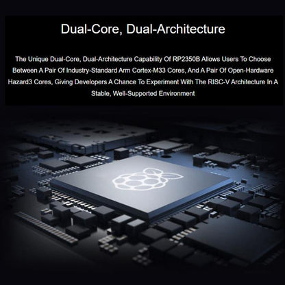 WAVESHARE RP2350 High-Performance Development Board 480 X 480 Resolution, Without Touch Screen