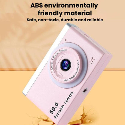 M12 Mini caméra double objectif CCD HD 2,4 pouces avec carte rétro pour étudiants